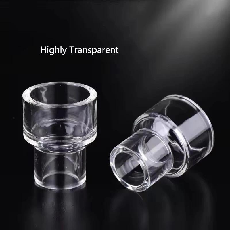 5PCS Acrylic Transparent Reducing Adapter for Direct Size Matching Straight-Through Pmma Aquarium Water Pipe Fittings Accessory