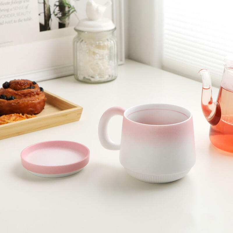 [1+1] Gowon Cherry Berry Lid Mug 300ml Gift Set