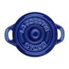 Staub Ceramic Mini Cocotte Round 10cm (Dark Blue)