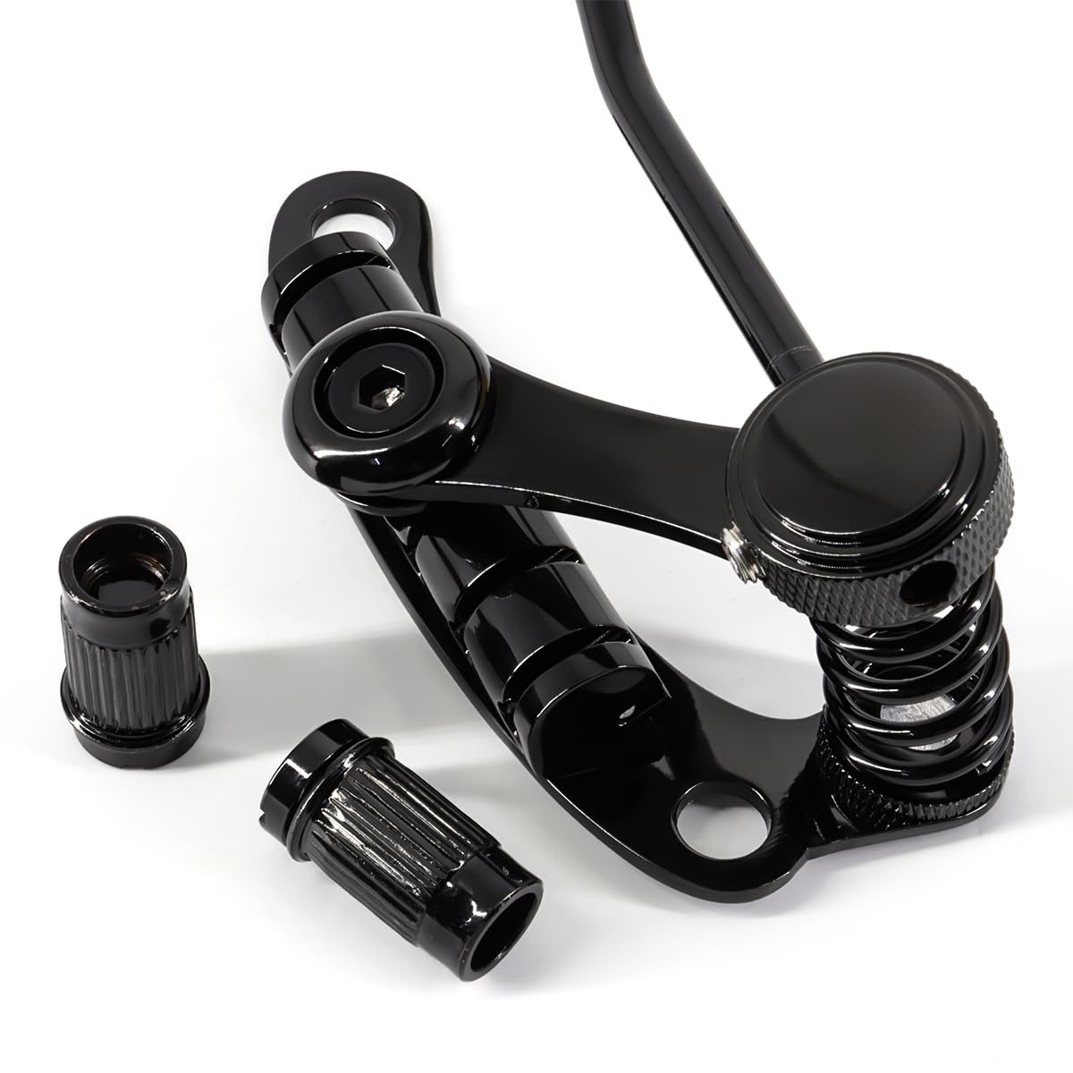 

Ogdni Электрогитарное вибрато тремоло и роликовый гитарный бридж для гитар в стиле LP и SG Бридж, Струнодержатель, Tune-O-Matic (черный) чёрный