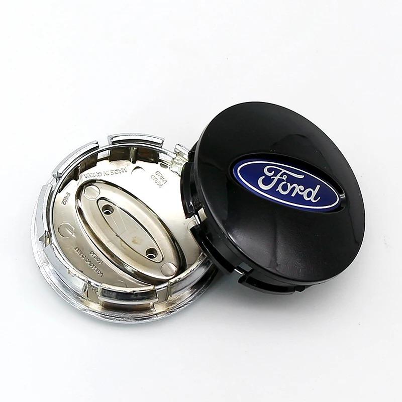 Ford ABS 65mm Car Wheel Center Cap Hub Covers Badge Accessories For Fiesta Mk7 Focus 2 Mk3 F150 Mondeo C-Max Fusion Ranger Escor
