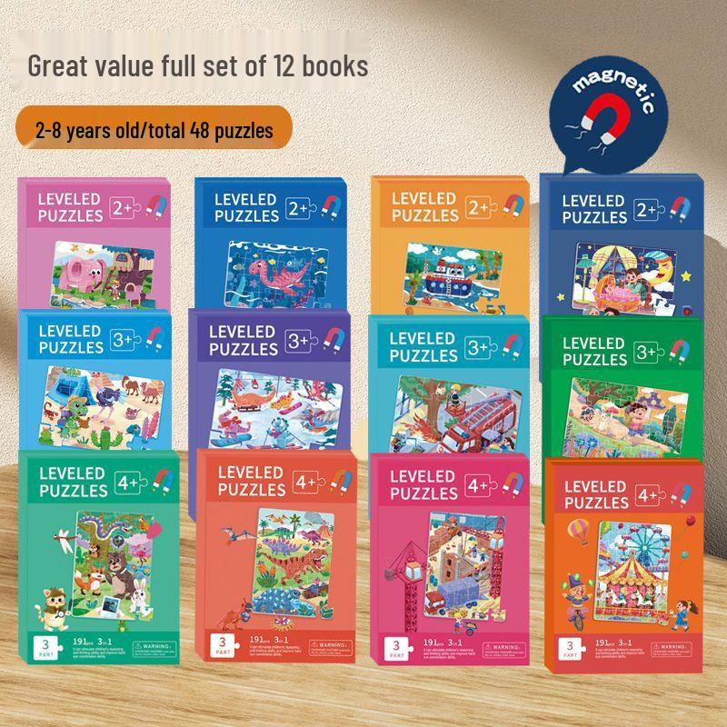 Chengchen Kids Deluxe Magnetic Educational Puzzle Set