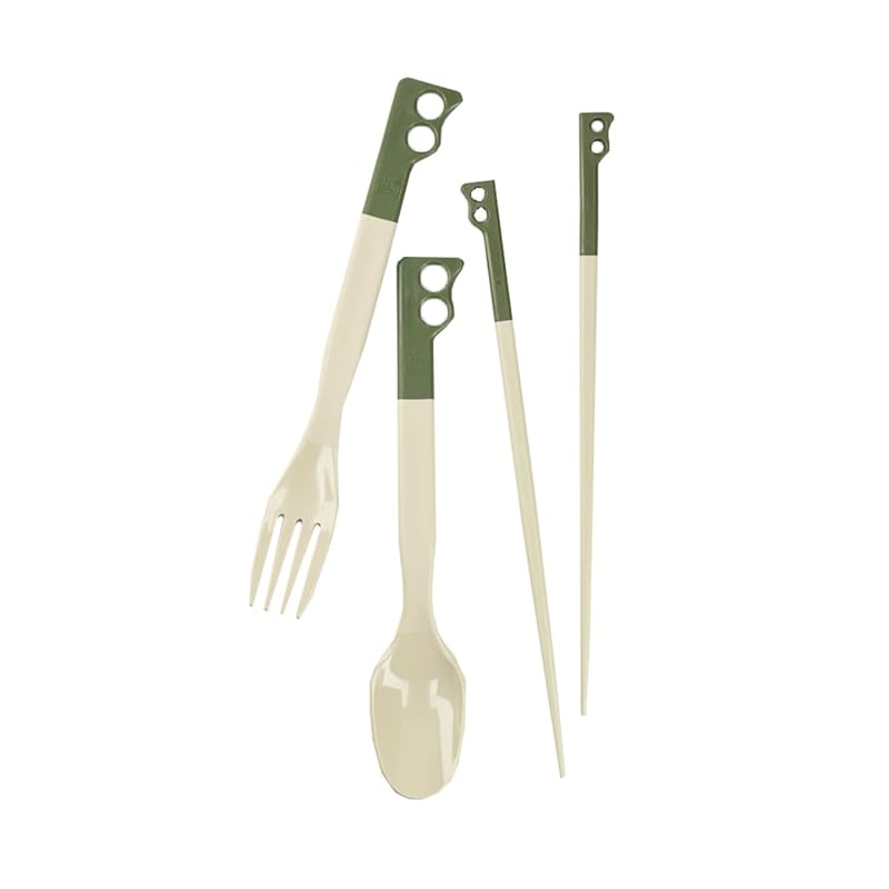 

chums (CHUMS) camper cutlery set tableware olive/gray CH62-1734-M103-00