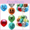 Zoll Minecraft Pixel Geburtstag Latexballon Partydekoration Für Kinder Spaßfeier**