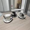 Nordic Style Minimalist Art Internet Celebrity Butterfly Ceramic Coffee Cups And Saucers, Home Office Exquisite Gifts Fashion Cups And Saucers