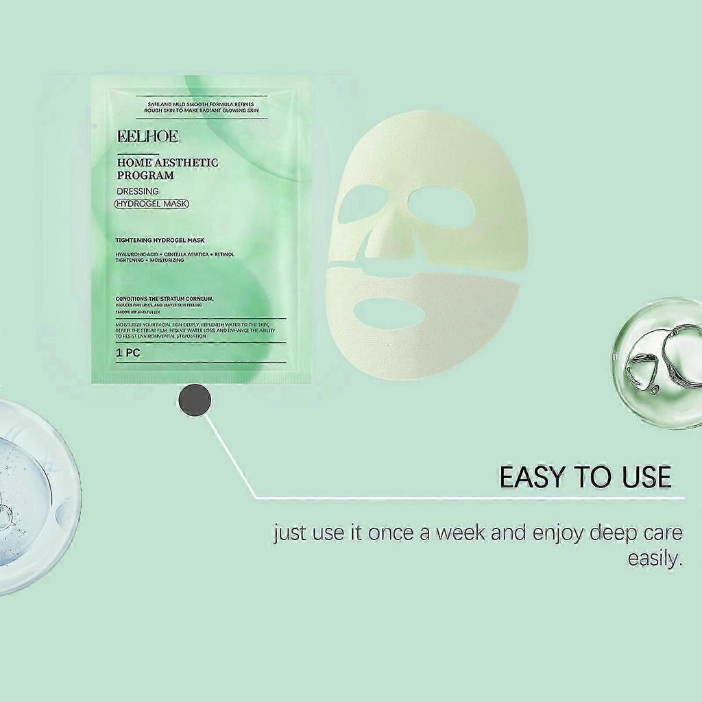 Revitalizing Retinol Hydrating Mask  Deep Moisturization, Reduces Fine Lines, Brightens Dull Skin, Easy Application, 1 Pack