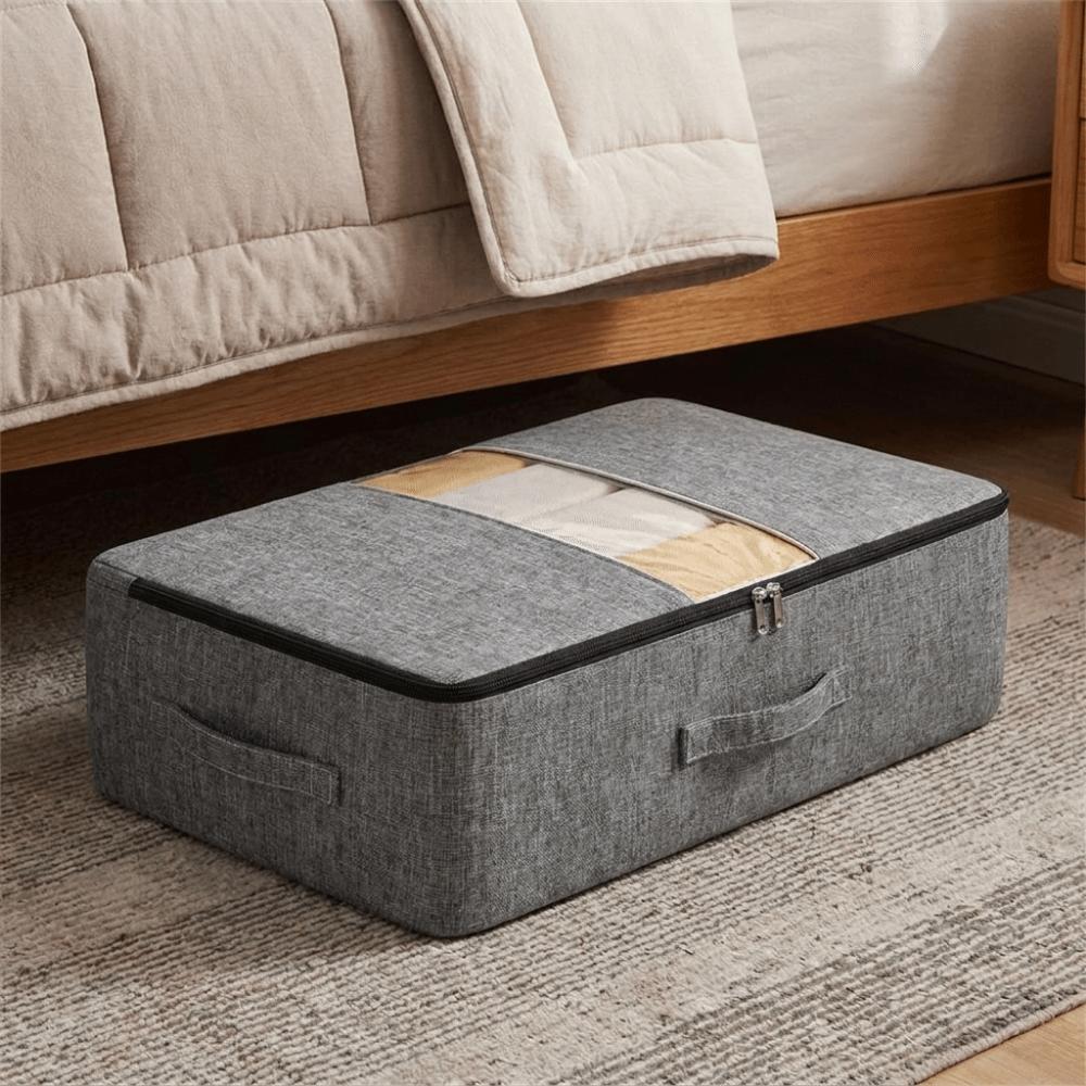Non-woven Fabric Clothing Storage Bag Clear Window Clothing Classification Bag for Storing