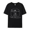 Vitruvian Paddler Canoe Kayak Leonardo Da Vinci Vitruvian T-shirts Tshirts For Men New Arrival Fashion Casual Clothes Sweatshirt