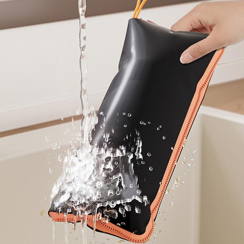 Tragbare Wasserdichte Regenschirm-Aufbewahrungstasche Outdoor Saugfähiges Oxford-Gewebe Faltbare Regenschirmhülle Wasserabweisende Aufbewahrungstasche