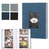 6-Inch Linen Photo Album 50 Pages Holds 200/300 Photos Vintage Scrapbook Family Memory Keeper Wedding Gift Storage