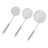 Stainless Steel Fine Mesh Strainer Spoon Round Handle Kitchen Filter Cooking Food Strainer Ladle For Skimming Grease Foam