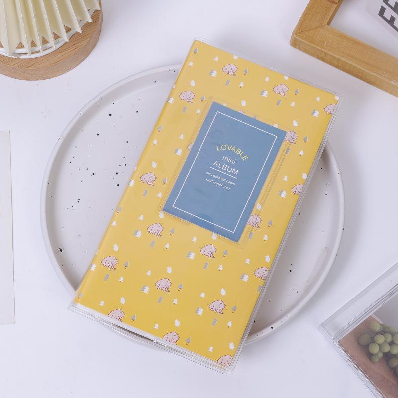 3-Inch Instant Camera Photo Album: Store Small Cards, Tickets, and Fan Collections - Cartoon Design, High Aesthetic. 84 Photos