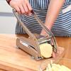 1 Set Stainless Steel French Fries Slicer Vegetable Food Cut Pieces Machine Heavy Duty Cutter for Potato Kitchen Gadgets
