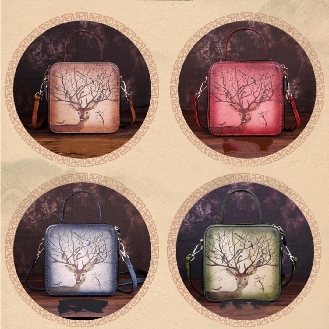 Сумочка из воловьей кожи — фото 10