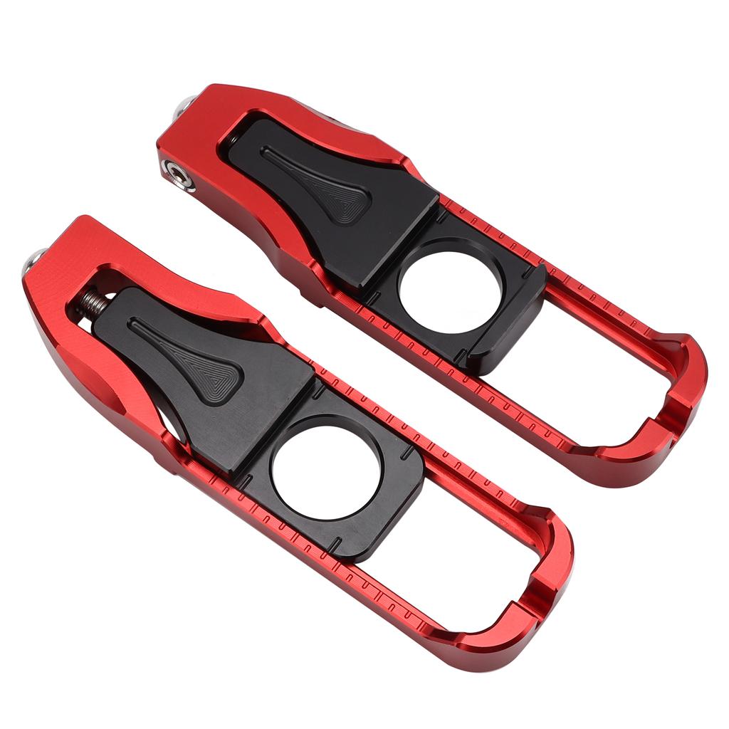 Pair Motorcycle Left Right Chain Adjusters Tensioners Replacement for Yamaha YZF R6 2017‑2020
