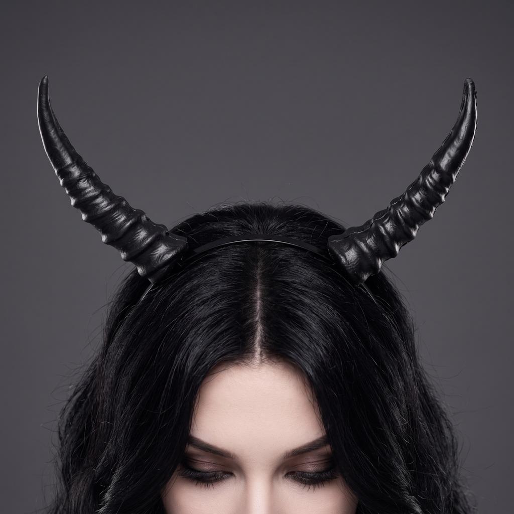 Halloween Bull Headband Headpiece for Costume Party