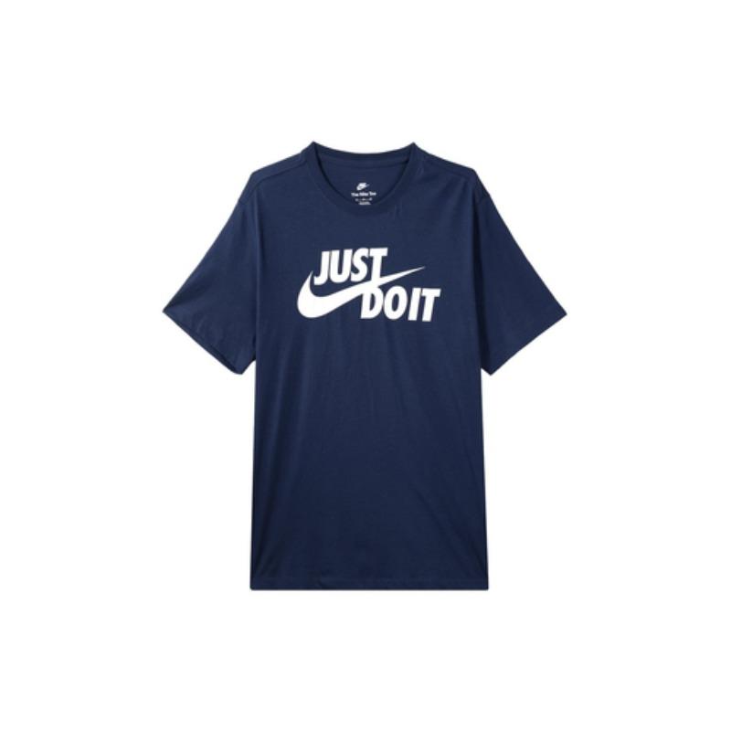 Nike Футболки мужские темно-синие AR5007-410 EU S синий