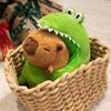 In Capybara Crocodile Suit Plush Doll Soft Stuffed Toy With Pp Filling Cotton