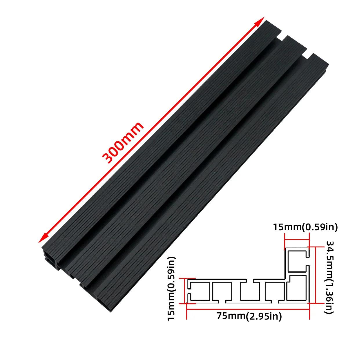 

Aluminum Multi T-Track Fence Woodworking Miter Track Fence,DIY T Slot Bandsaw Jig Miter Track Sliding Bracket Miter Gauge Backer