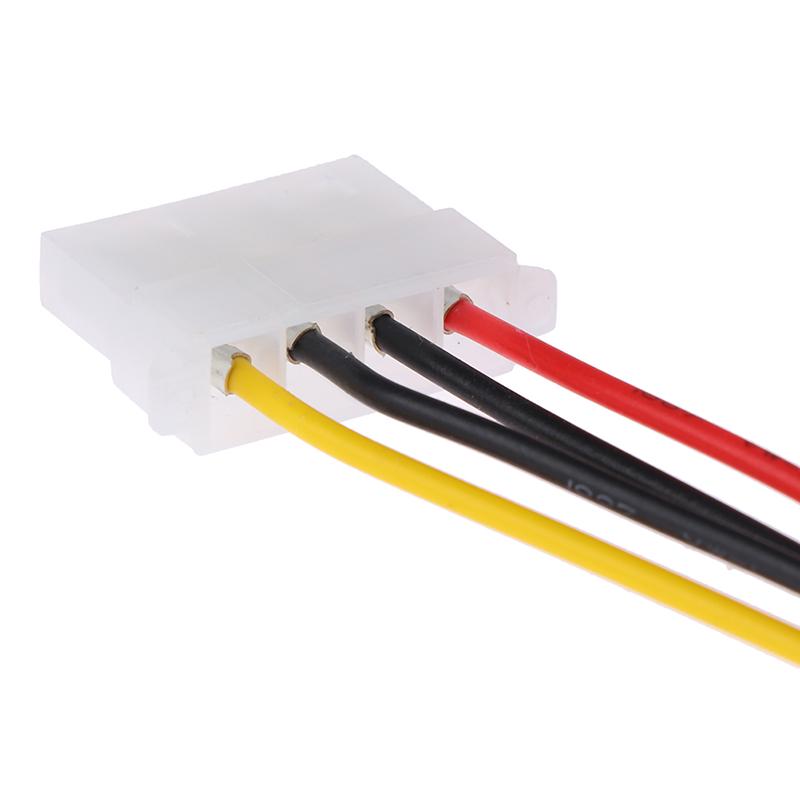 4 Pin Ide 1-To-3 Molex Ide Female Power Supply Splitter Exentsion Adapter Cable