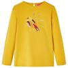 Children's Long-Sleeved T-Shirt, Dark Ochre, 116