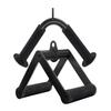 Cable Attachment Weight Workout Fitness Equipment Double D Row Handle Weight Machine Accessory V Bar for Shoulders Wrists Elbows