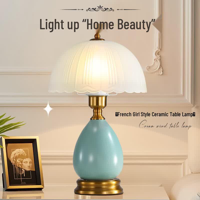 ZIDENG Modern & Retro Decorative Table Lamp