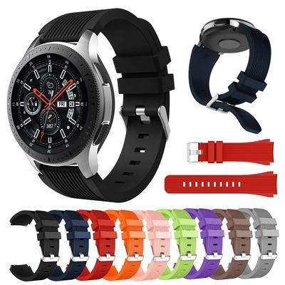 22mm silikonový řemínek pro Samsung Galaxy Watch 46mm Gear S3 Frontier/Classic náhradní řemínek na hodinky pro Galaxy Watch 3 45mm