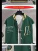 Men's Trendy College-Style Embroidered Baseball Jacket - Hong Kong Style, Perfect for Spring and Autumn Couples and Students