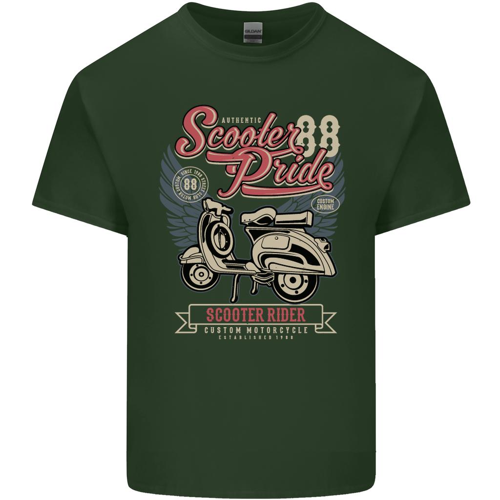 Scooter Pride 88 Motorbike Motorcycle Unisexs Light Cotton TShirt
