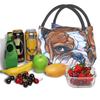 French Bulldog Frenchie Dog Lunch Bags Cooler Warm Insulated Lunch Box Picnic Camping Work Travel Bags