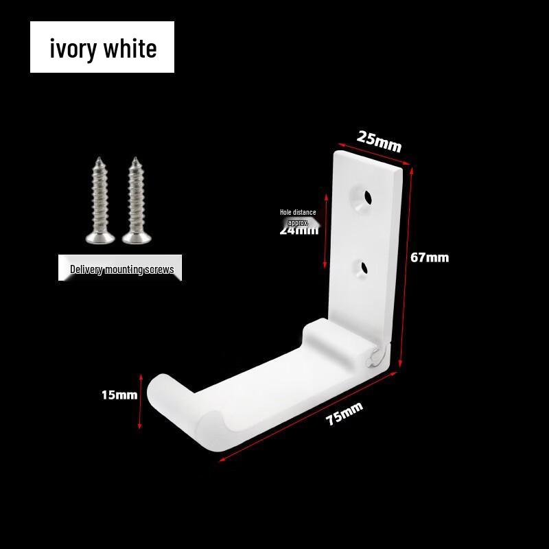 Складной настенный крючок из цинкового сплава, выдвижной