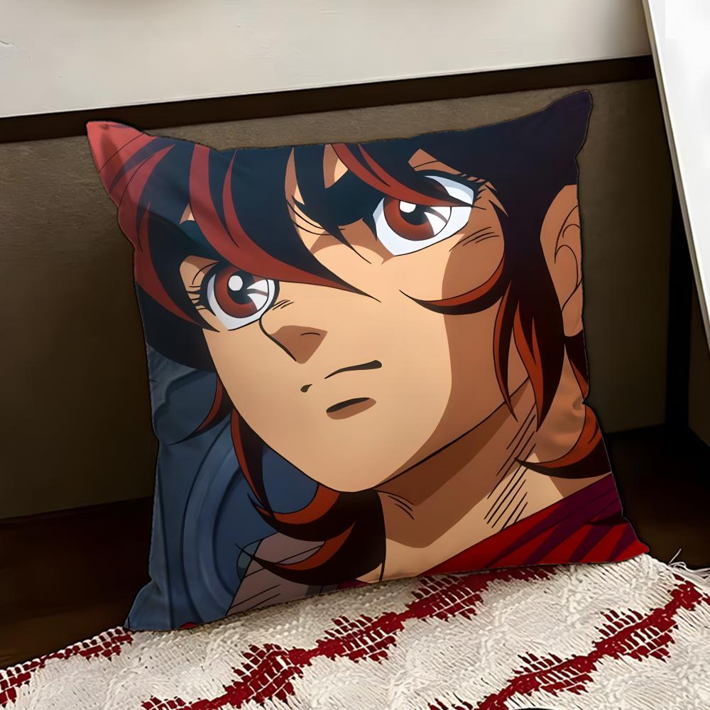Anime SSaint SSeiya Cushion Cover Reversible Soft Durable Pillow Cover Home  Car MultiScene Use for Daily Comfort