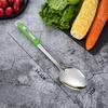 Set Ustensile de Bucătărie din Oțel Inoxidabil Ustensile de Gătit de Uz Casnic Lingură pentru Supă Strecurătoare Mare Spatulă pentru Sote Lingură pentru Gătit și Spatulă