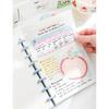 Cartoon A5 Loose-Leaf Book Detachable DIY Binder Journals Multi Color Detachable Notepad  Gifts