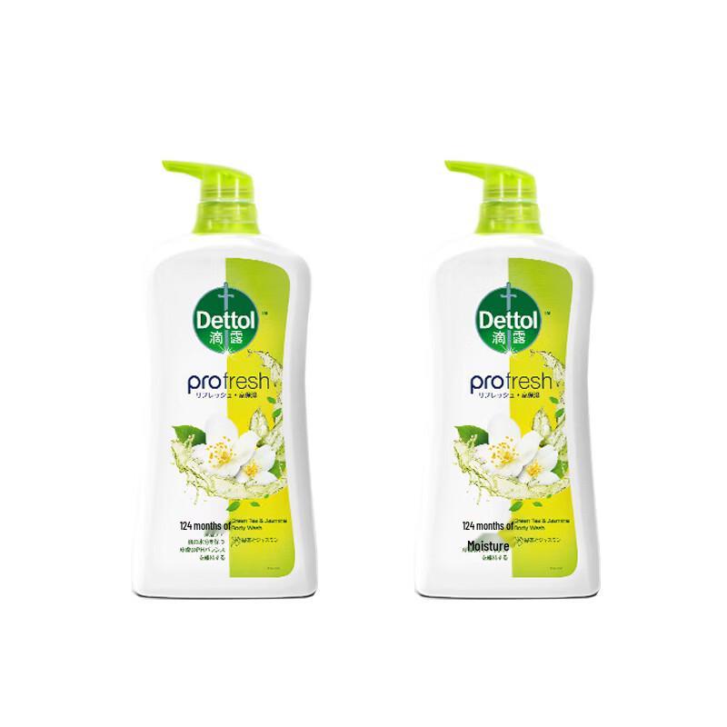 

Dettol Refreshing & Moisturizing Shower Gel, Jasmine & Green Tea