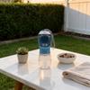Pet Water Bottle With Feeder For Dogs And Cats Outdoor Travel Portable Plastic
