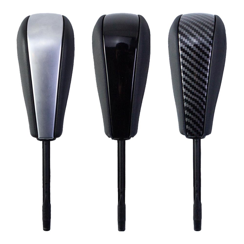For BMW E39 E46 E53 E60 E61 E63 E64 E83 E81 E82 E87 E90 E91 E92 E93 Gear Shift Knob leather Shifter Sticke New Product Auto Part