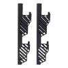 2PCS Jack Stand Wall Mount Organizer Bracket Heavy Duty Metal Jack Storage Rack For 2 and 3 Ton Jack