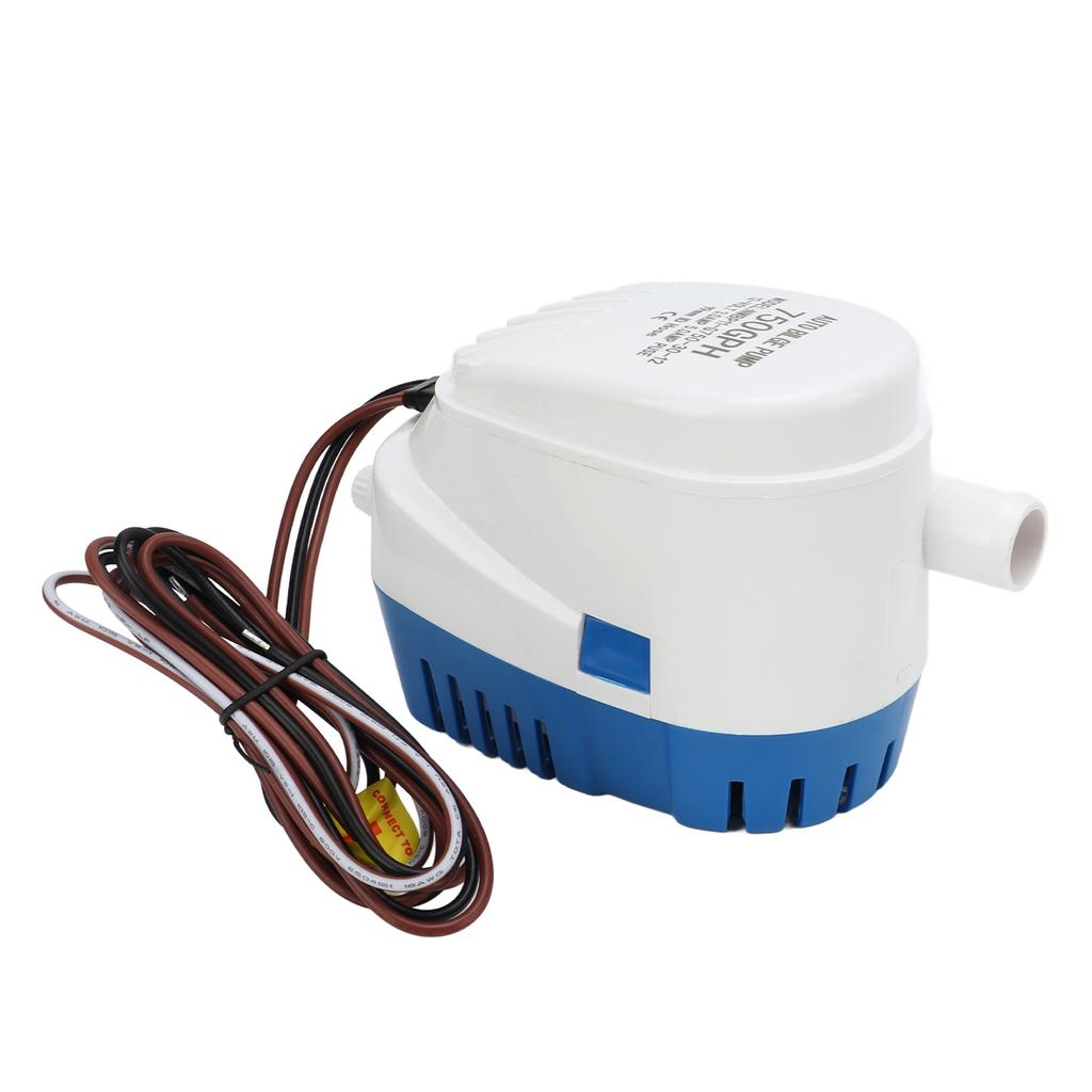 Blige Water Pump Automatic Submersible 750GPH 12V Good Sealing High Efficiency for Boat Caravan RV