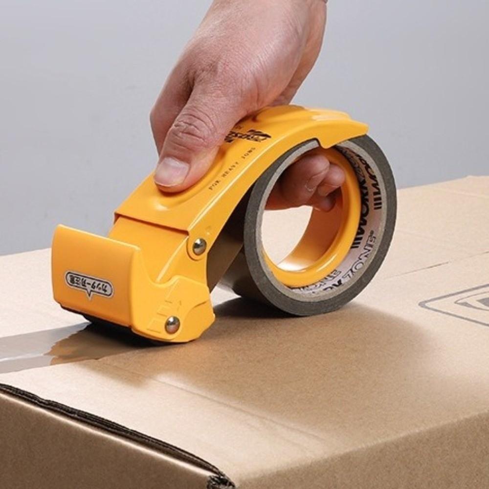Convenient Tape Dispenser Metal Box Sealing Machine Packing Tool Tape Cutter Holder Warehouse