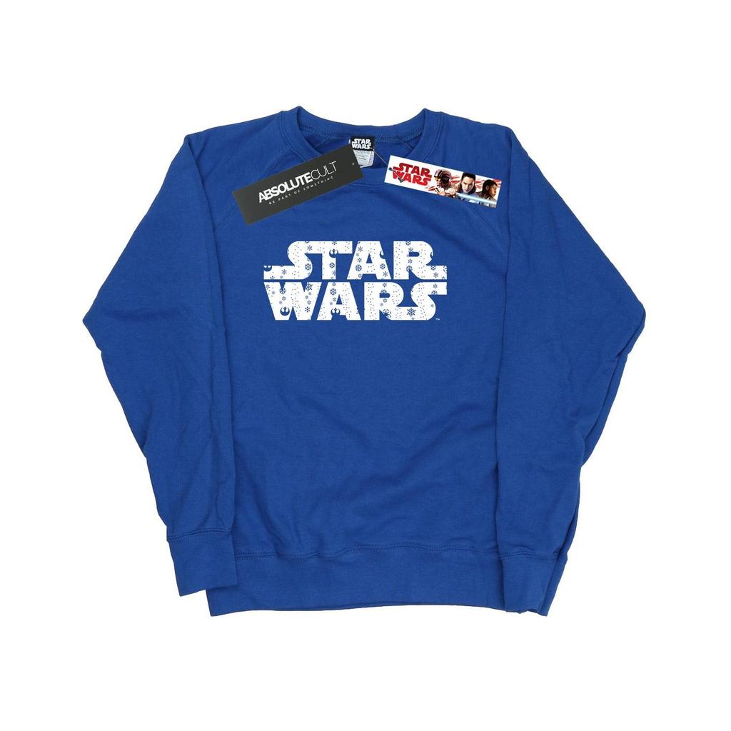 STAR WARS Womens/Ladies Christmas Logo Sweatshirt