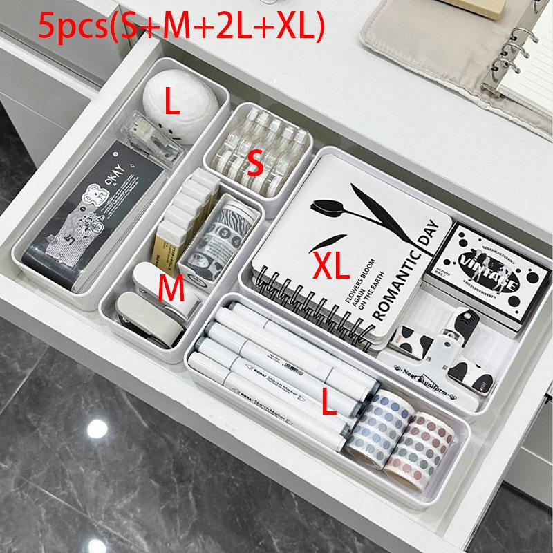 Desktop Drawer Organizer for Home, Dorm, or Office - Perfect for Sundries, Cosmetics, and Stationery