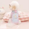 Summer Mesh Dog Vest Breathable Pet Vest Cute Dog Tee Shirt with Metal D-Ring for Small Dogs Outdoor Walks
