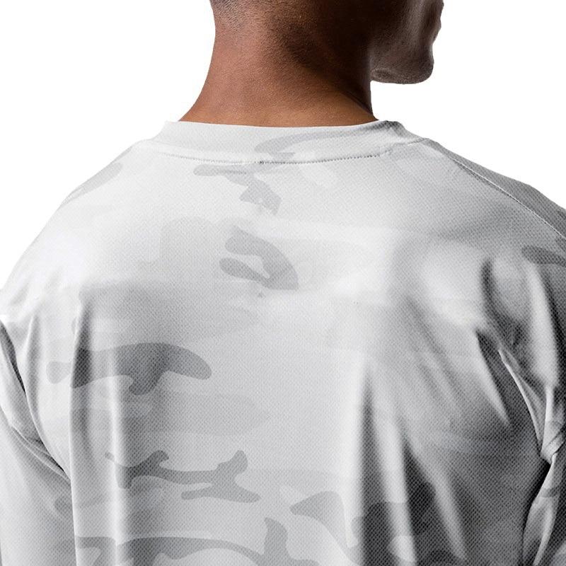Do The Work  Summer Gym Sports Bodybuilding Fitness Mesh Quick Dry O-neck Printed Summer Thin Breathable Cool T-shirt M-2XL