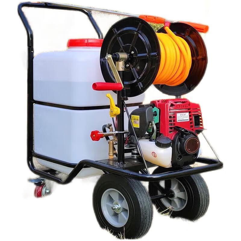 Xijiaer 60L Gasoline Agricultural Disinfection Sprayer Cart CN plug (adapter included)