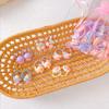 40Pcs/lot Baby Girl Hair Accessories Cute Flower Candy Baby Elastic Hair Ties Ponytail Holder Kids Girls Hair Ropes Rubber Band