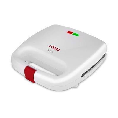 Συσκευή για βάφλες - UFESA SW7850 Active Σάντουιτς Λευκό Κόκκινο - Αντικολλητικές πλάκες - 750 W