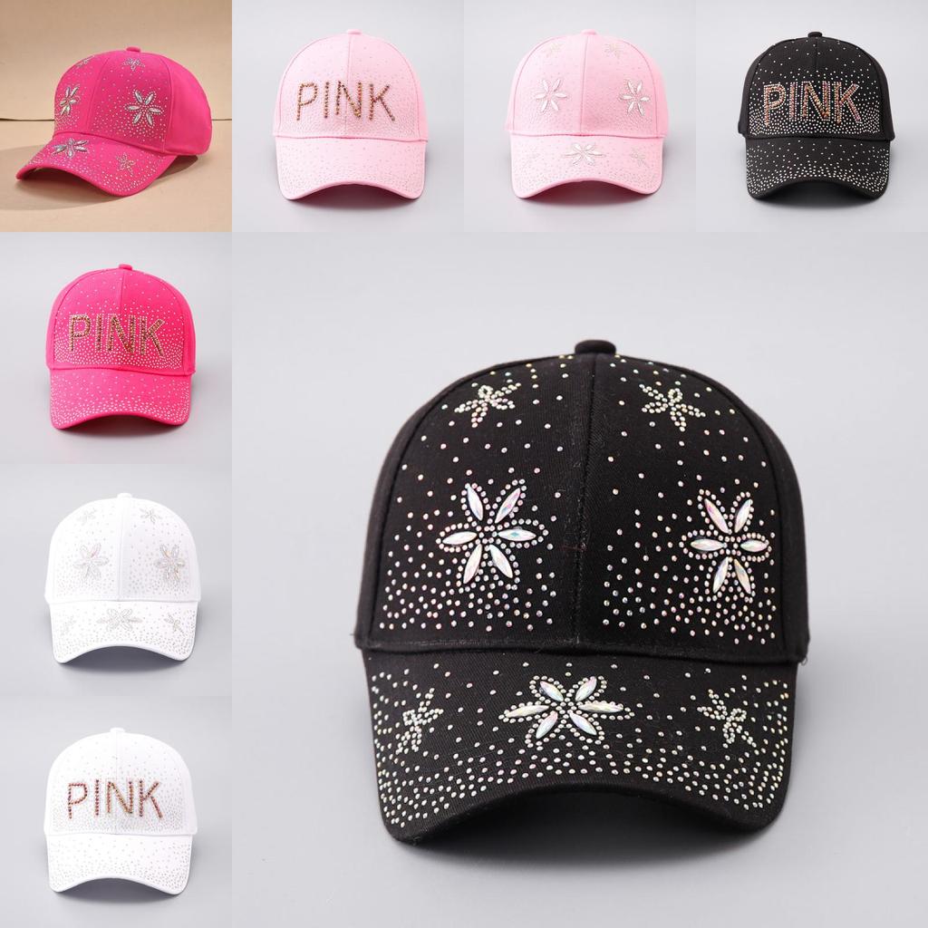 Alphabet Flower Embellished Baseball Cap With Adjustable Fit For Fashion Enthusiasts