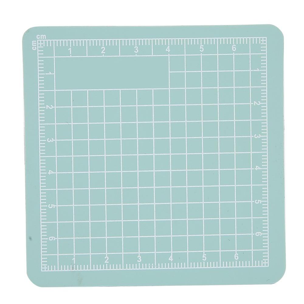 2pcs 8x8cm Cutting Mat Square Paper Cutting Board Anti Slip Craft Cutting Mat  Hand Account DIY